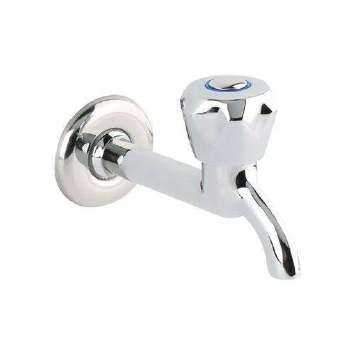 Klasik Musluk Uzun Başlık Kırmızı Sıcak Su Topbaş Topaç Koç Başlık Duvardan Tek Giriş Aynasız ( Lisinya )