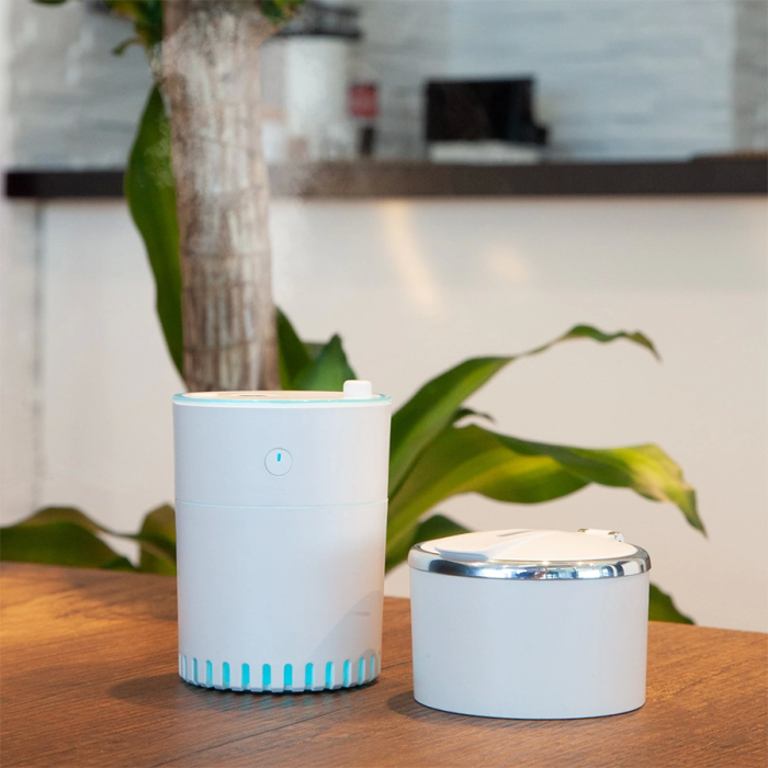 Lattice Ortam Nemlendirme ve Dezenfektan Buhar Makinesi (mavi) Usb ( Lisinya )