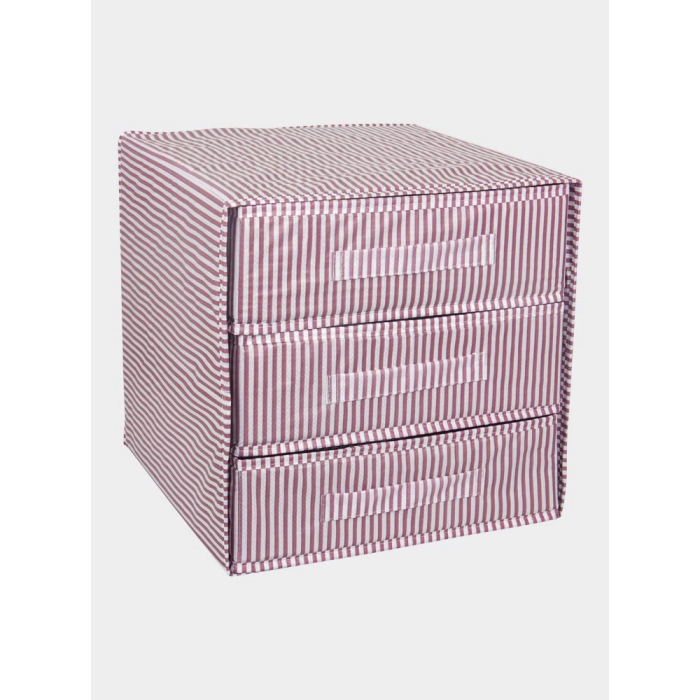 3 Bölmeli Çekmece , Çok Amaçlı Organizer - Çorap Çamaşır Organizer - Masa Üstü Düzenleyici ( Lisinya )