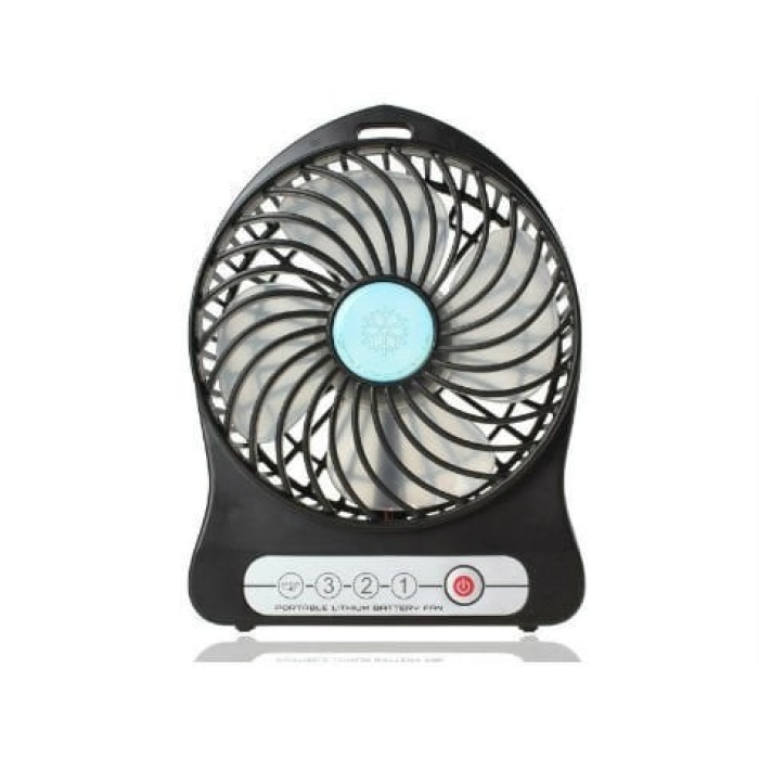 Şarjlı Taşınabilir Mini Fan - Vantilatör - Lisinya