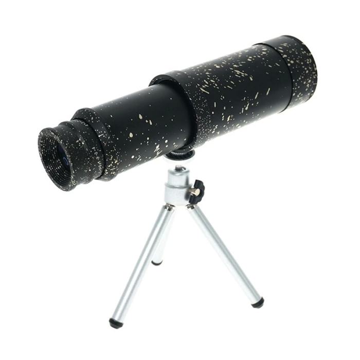 50x50 Panda Metal Gövde Tek Gözle Büyük Mercek Korsan Dürbün SYH ( Lisinya )