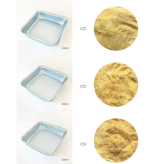 Lisinya 55L 1300 w Profesyonel Tahıl Yem Öğütücü – 9 Paslanmaz Elek Hediyeli ( Lisinya )