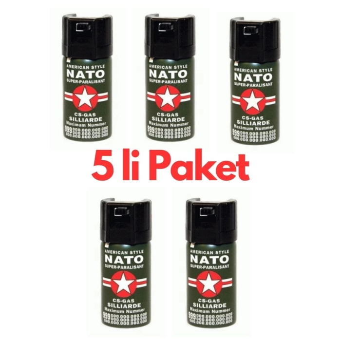 Bıber Özsavunma Gazıı 5 Adet Birden ( Lisinya )