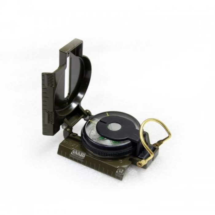 - Hassas Lensatic Pusula, Amerikan Tarzı, Açık Kamp Yürüyüş Survival Için ( Lisinya )