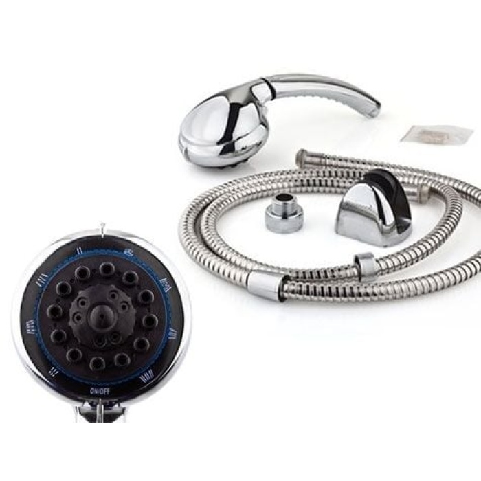 Terapi Etkili 8 Fonksiyonlu Duş Başlığı Seti - Lisinya