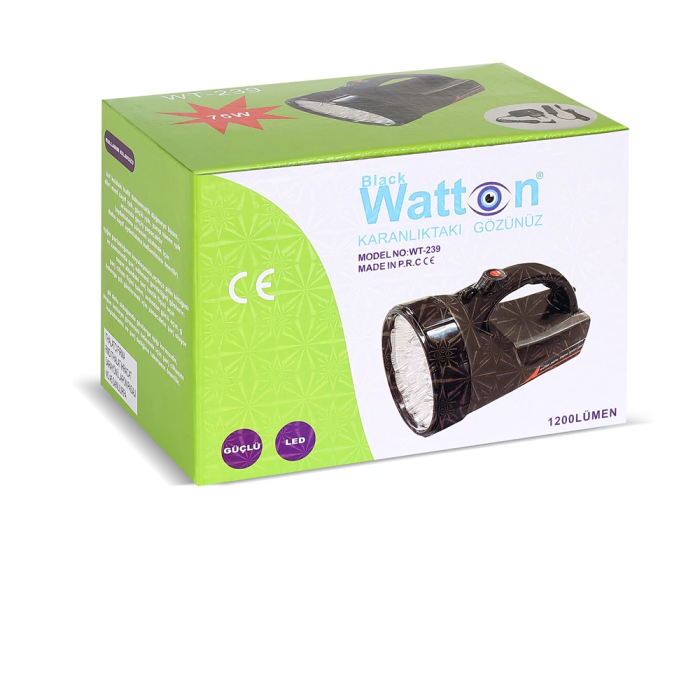 1200 Lümen 25 Ledli El Feneri  Wt-239 - Lisinya