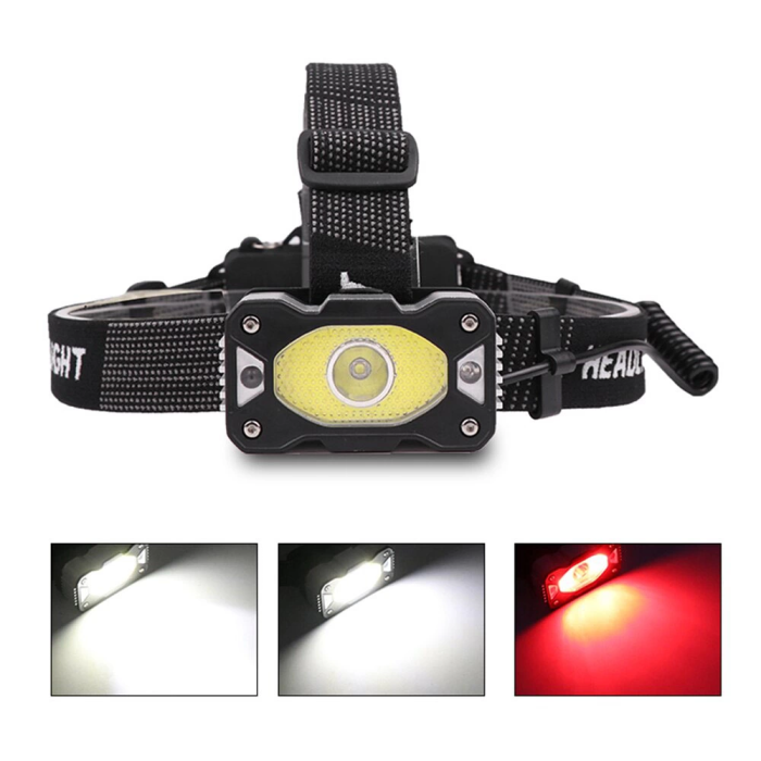 4 Modlu Sensörlü Şarjlı  Güçlü Kafa Lambası  Wt-248 - Lisinya