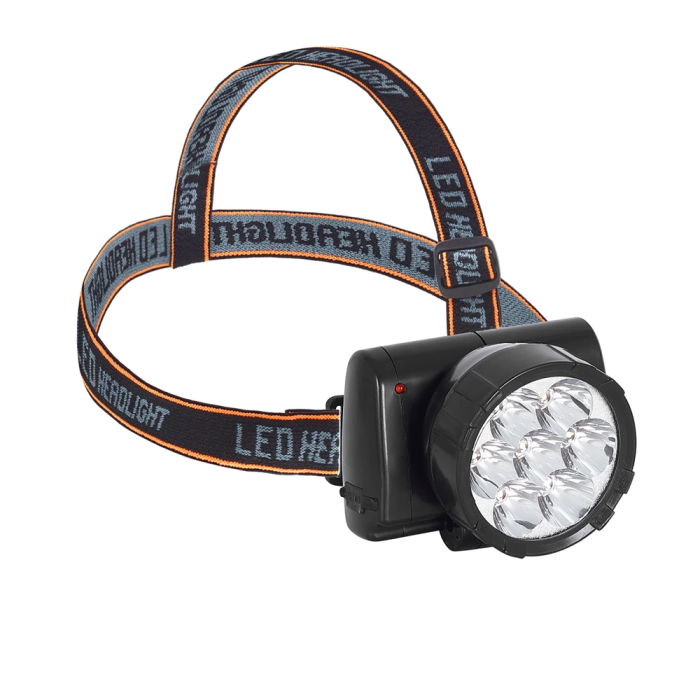 7 Ledli Şarjlı Baret Kafa Lambası  Wt-701 - Lisinya