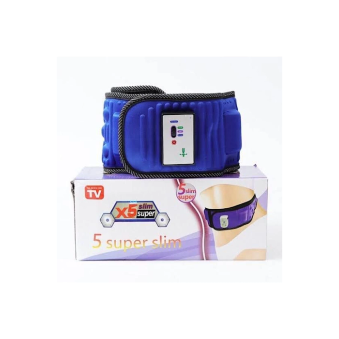 Super Slim 5 Motorlu Titreşimli Masaj Kemeri Göbek Eritme Aleti - Lisinya