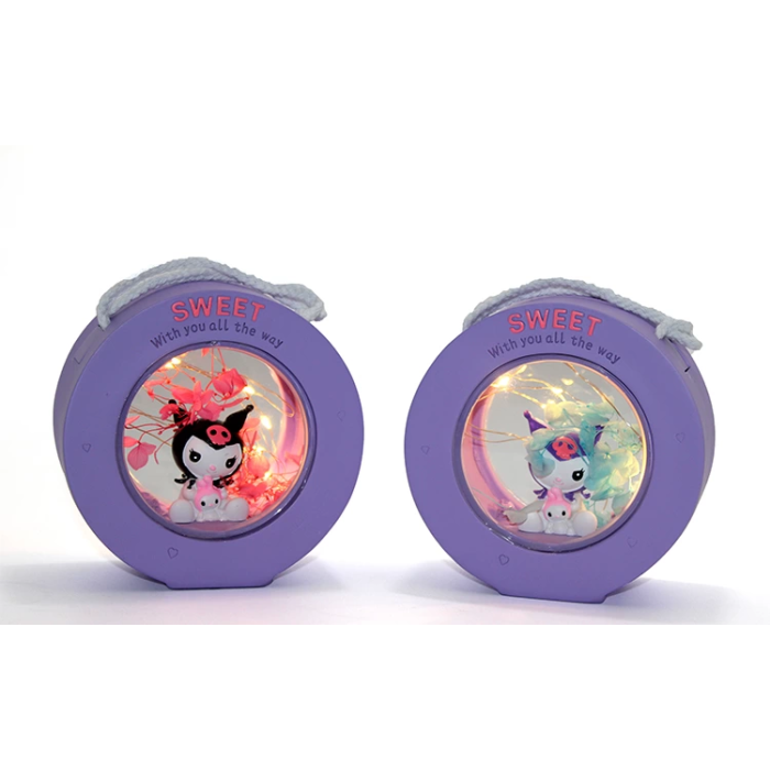 Polyester Kuromi Masa Üstü Lamba Alk1618 - Lisinya