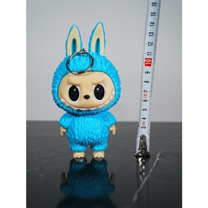 Labubu Figür Anahtarlık Turkuaz 13 cm Kaliteli - Lisinya