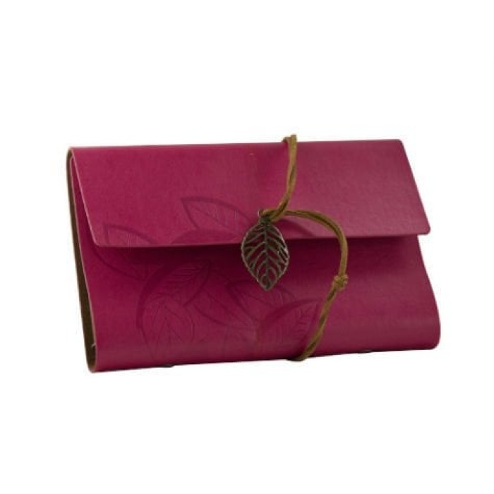 Cüzdan Görünümlü Ayraçlı Günlük - Not Defteri - Lisinya