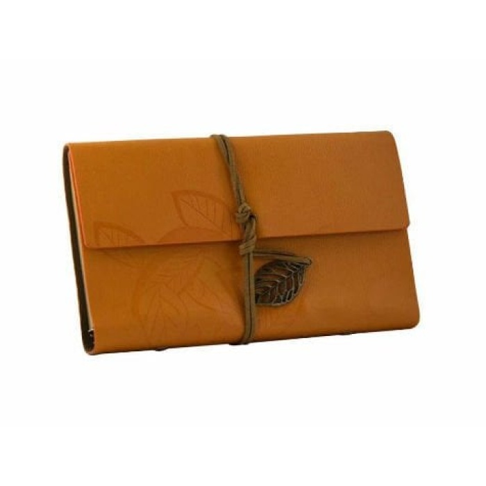 Cüzdan Görünümlü Ayraçlı Günlük - Not Defteri - Lisinya