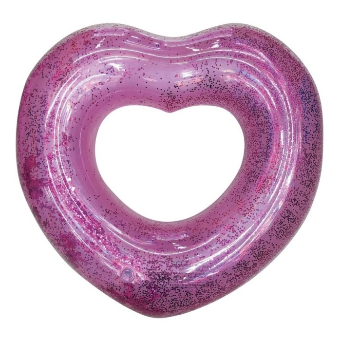 Kalp Desenli Simit 65 cm - 1909017 - Pembe (Lisinya)