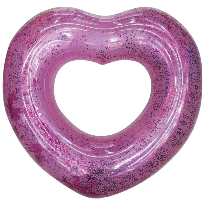 Kalp Desenli Simit 65 cm - 1909017 - Pembe (Lisinya)