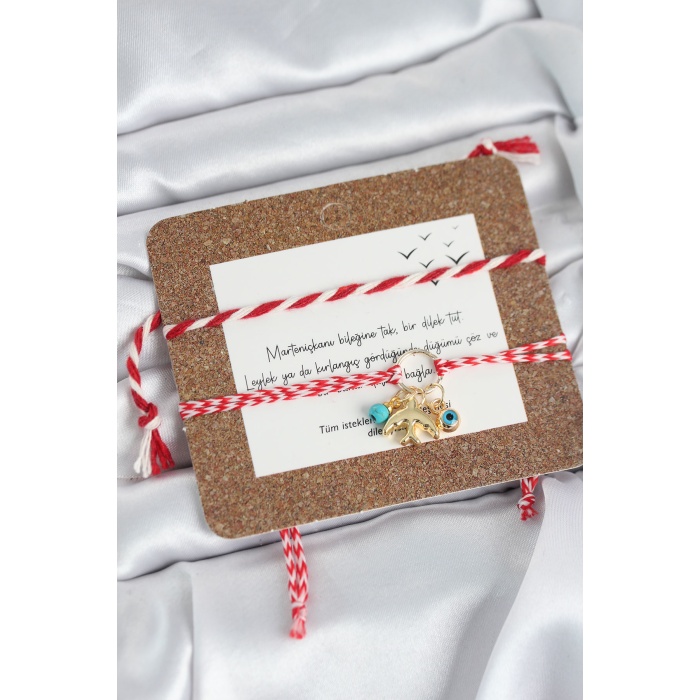 Marteniçka Bileklik 2li Kırlangıç ve Nazarlı Model - Lisinya