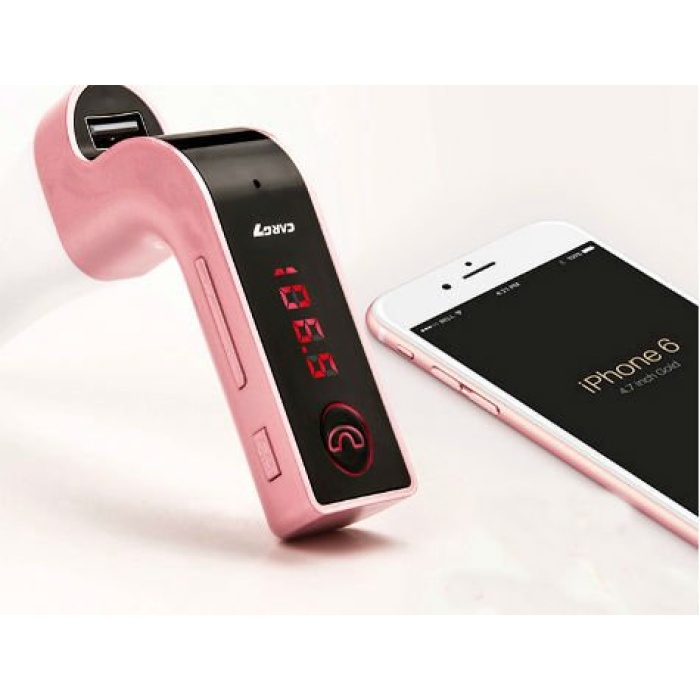 Carg7 Bluetooth Araç FM Transmitter Usb Girişli - Lisinya