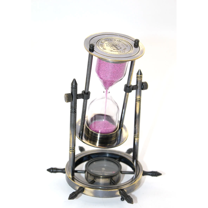 Pirinç Dümenli Pusulalı Kumsaati Nı8221 - Lisinya