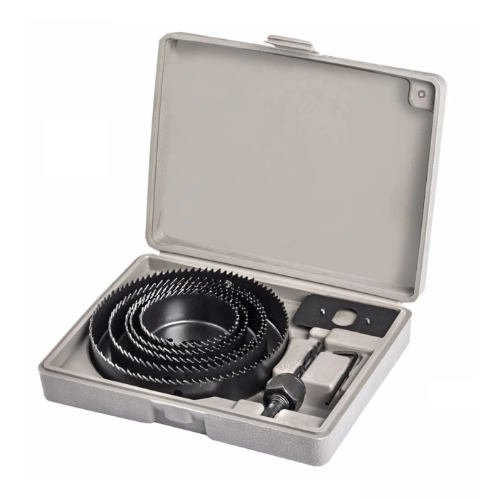 8 Parça Panç Seti Ağaç Kesme Testere Matkap Ucu Takımı Alçıpan Tavan Kesme - Lisinya