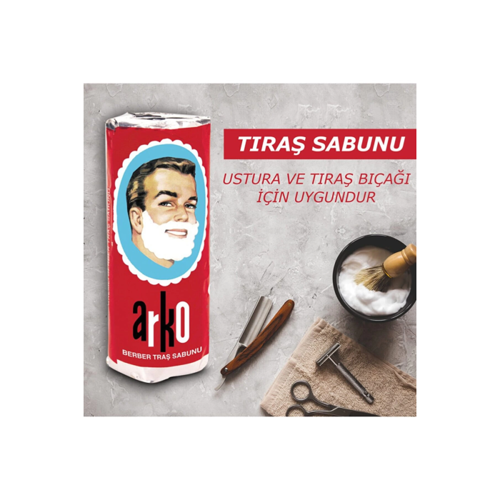 Arko 12li Tıraş Sabunu 12x75 Gr - Lisinya