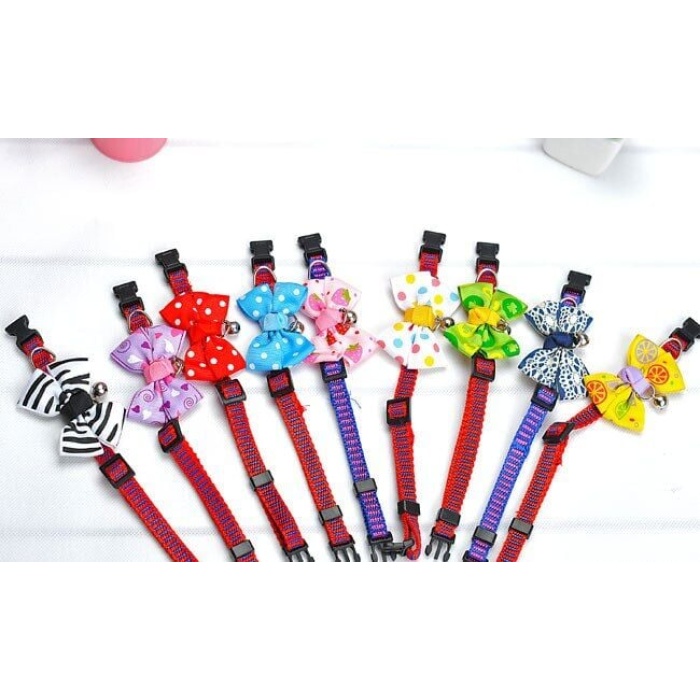 Çıngıraklı Kedi-Köpek Papyonu - Lisinya