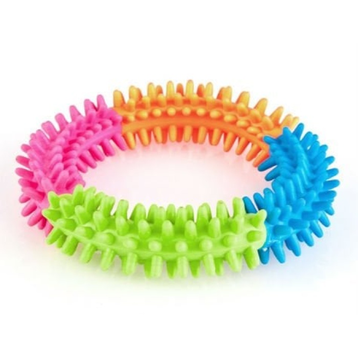 Köpek Oyuncağı Yuvarlak  Diş Temizleyici Oyuncak - Lisinya