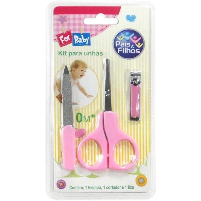Baby Bebek Tırnak Bakım Seti - Pembe - Lisinya
