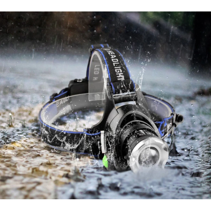 F-823a Su Geçirmez Şarjlı Kafa Lambası - Lisinya