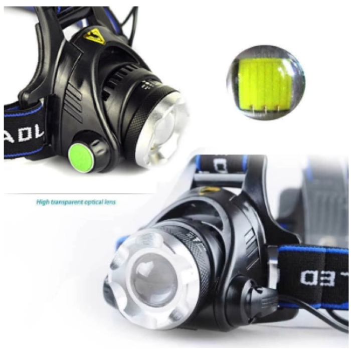 F-823a Su Geçirmez Şarjlı Kafa Lambası - Lisinya