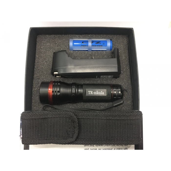 Beyaz Led Işıklı ,şarjlı Pil,şarj Cıhazlı El Fener 620 - Lisinya