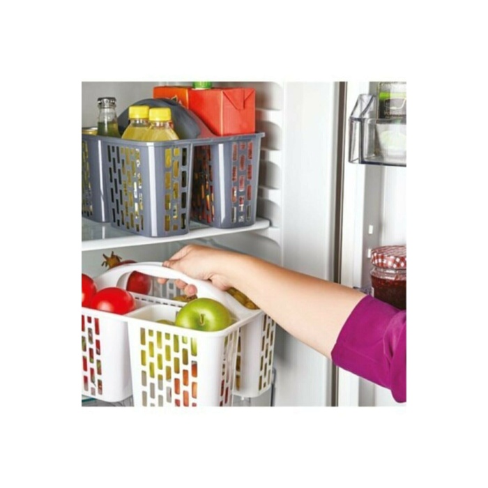 Buzdolabı Düzenleyici Sepet - Beyaz - Lisinya