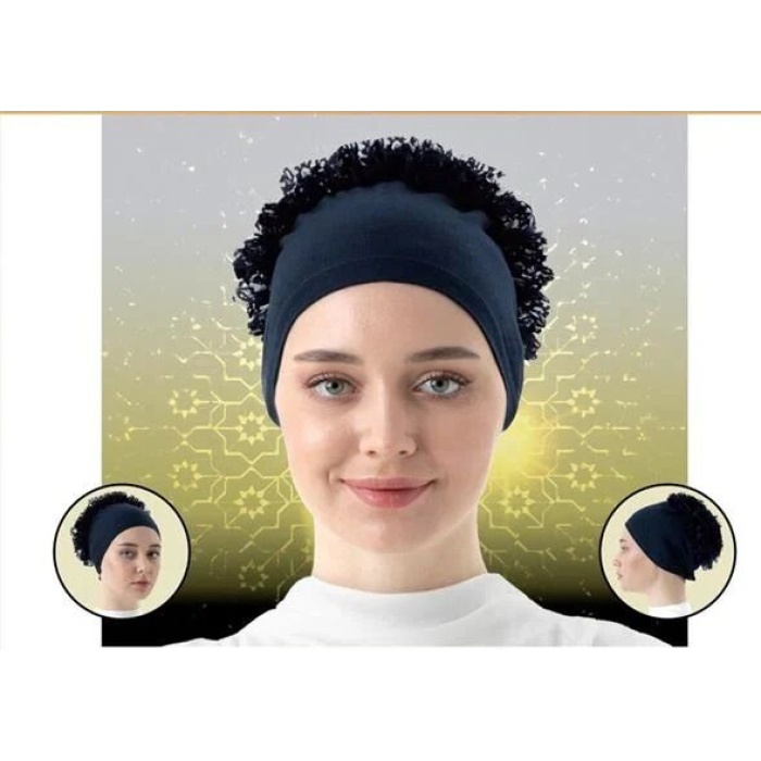 Bone - Dikişli Fırfırlı Bone Bandana (5li Paket) - Lisinya