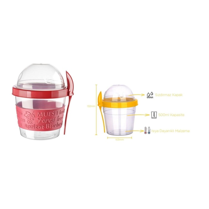 Bebek Mama Saklama Kabı 500ML - Lisinya