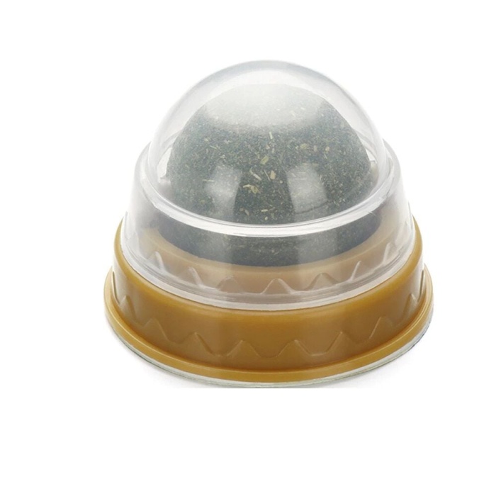 Duvara Yapışan Dönen Kedi Nanesi Cat Oyun Topu Doğal Kedi Oyuncağı - Lisinya