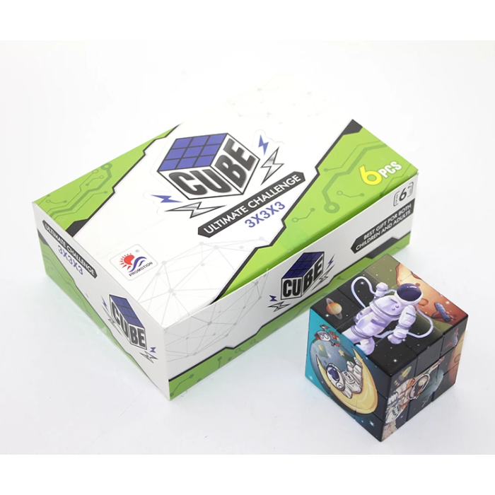 Uzay Temalı Küp Yapboz 8935 - Lisinya