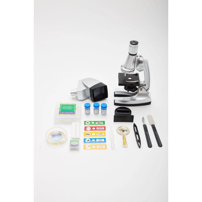 50x100x200x400x6001200x  Çocuklariçin Eğitici  Projektörlü Mikroskop Seti - Lisinya