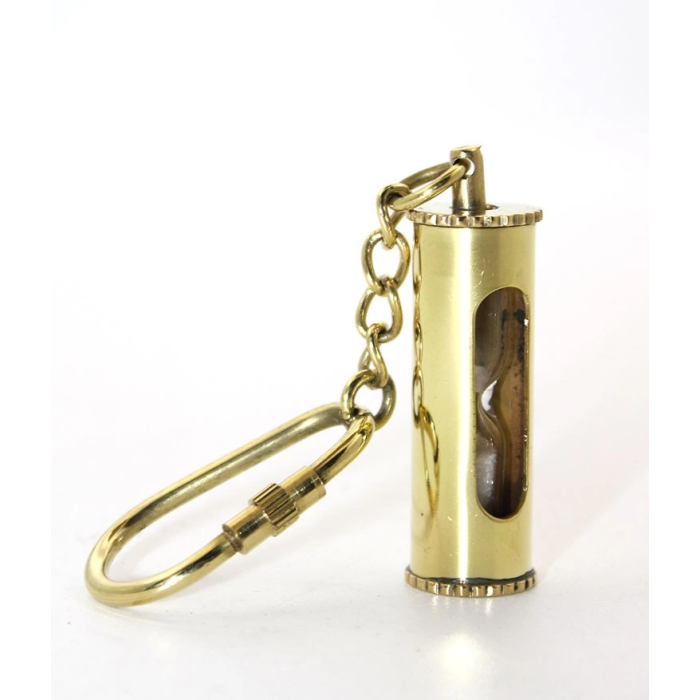 Pirinç Kumsaati Anahtarlık Ksk2109 - Lisinya