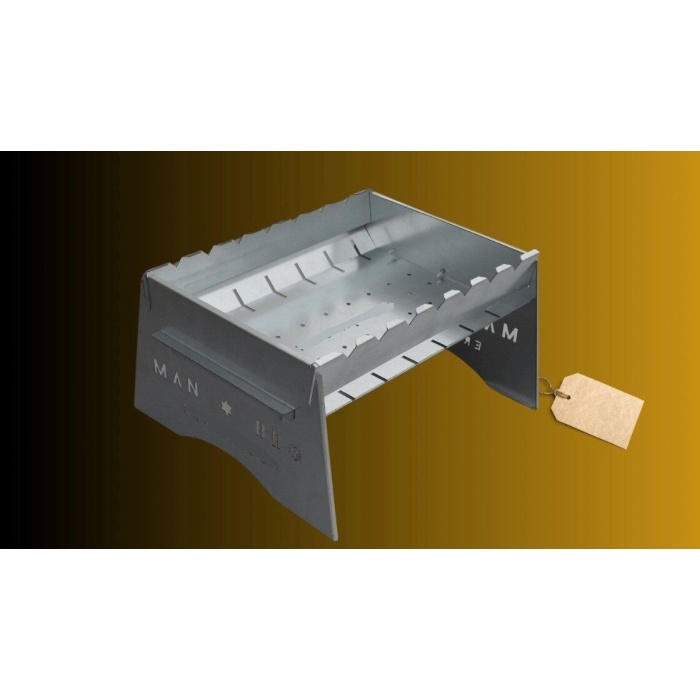 Katlanabilir Mangal - Portatif Katlanabilir Kamp ve Piknik Mangalı 1 MM Kalınlık - Lisinya