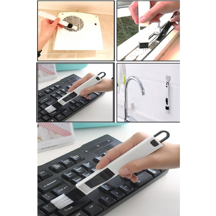 Mini Kürekli Fırça Bilgisayar Klavye Pencere Oluğu Dar Bölge Köşe Bucak Toz Fırçası - Lisinya