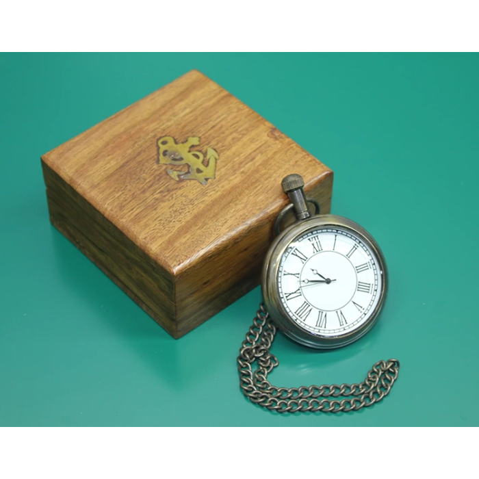 Ahşap Kutulu Köstekli Saat 15503 - Lisinya