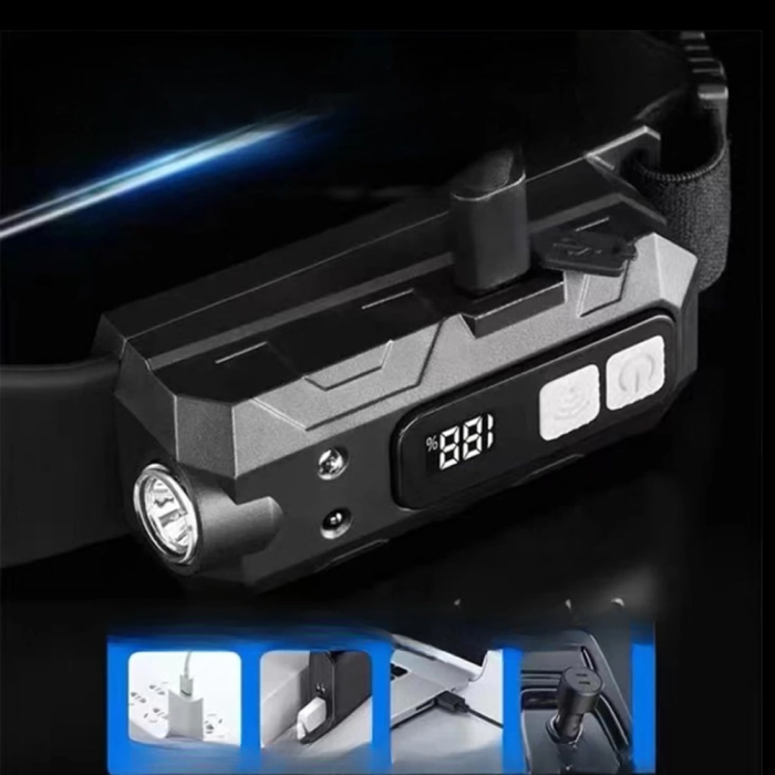 Sensörlü Cob Xpg Led Kafa Lambası  Wt-066 - Lisinya