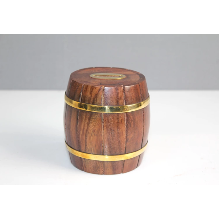 Pirinç Fıçı Kumbara Ksk3115 - Lisinya