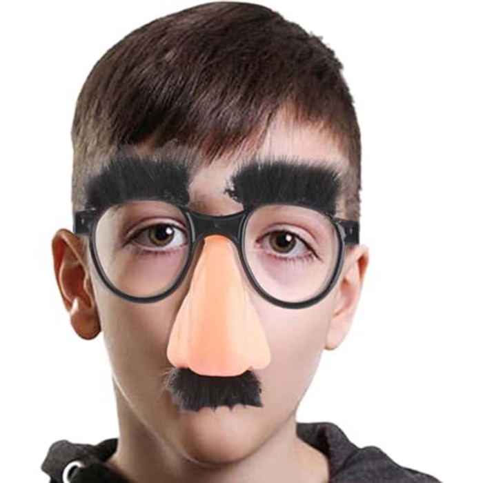 Eğlenceli Kılık Değiştirme Kaş Bıyık Mizah Gözlüğü 9x13 Cm - Lisinya