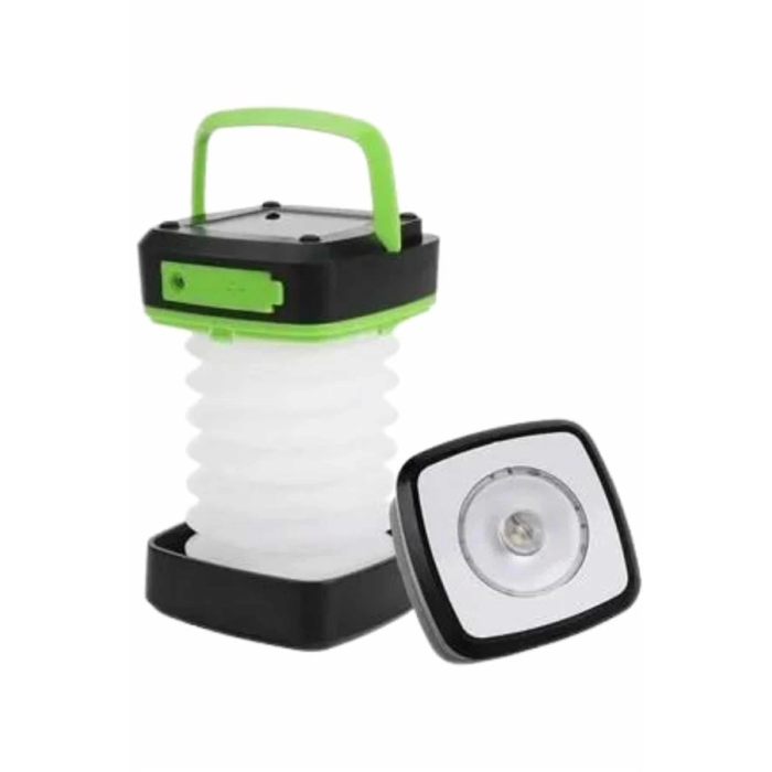 Kamp Feneri Lambası Solar Güneş Enerji Portatif Işıldak Şarjlı ( Lisinya )