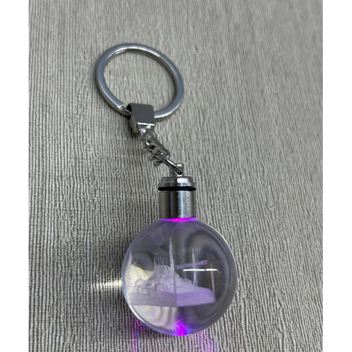Ledli Sultanahmet Tasarımı Kristal Anahtarlık Alk3804 - Lisinya