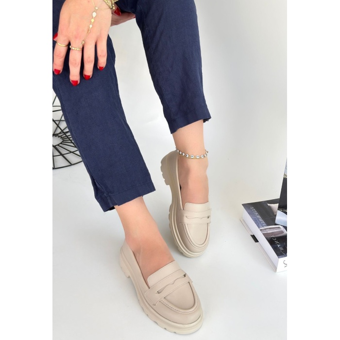 Narli Bej Cilt Oxford Ayakkabı - Lisinya