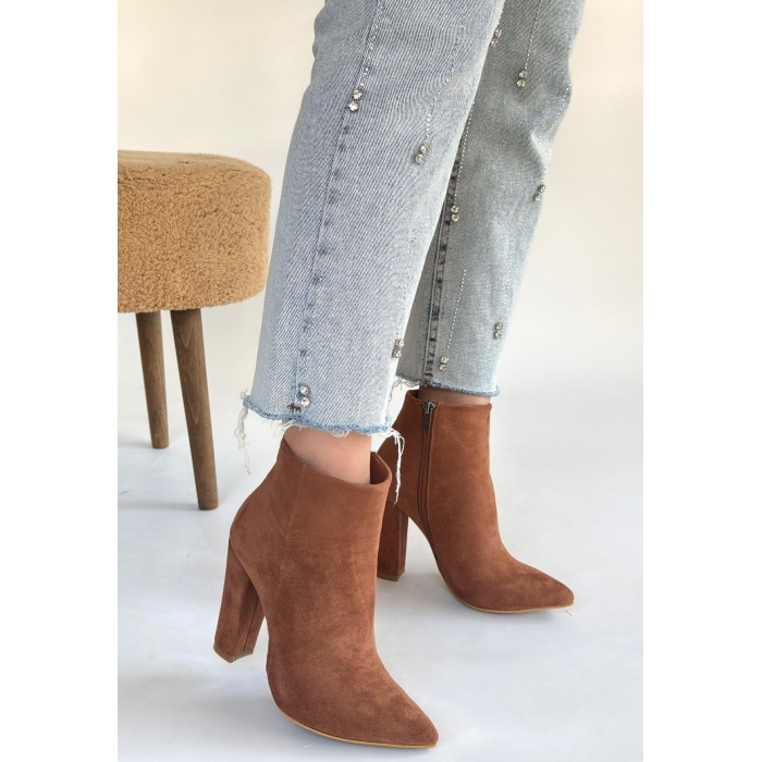 Loora Vizon Süet Topuklu Bot - Lisinya