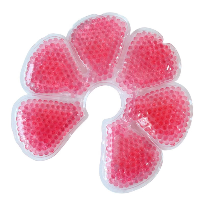 Sıcak Soğuk Göğüs Pedi 2’li ve Jel Boncuklu Göz Maskesi Seti – Emziren Anneler İçin ( Lisinya )