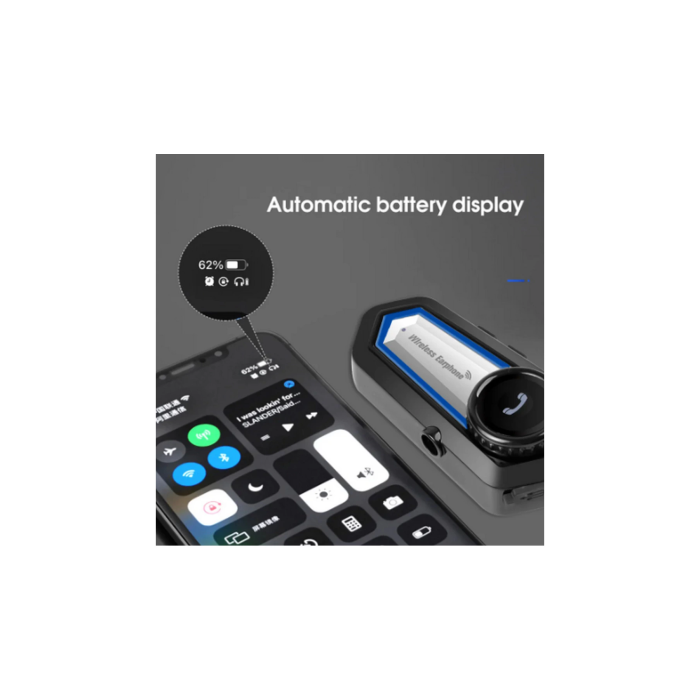 Bt31 Kask Kulaklık Bluetooth 5.0 Motosiklet Interkom Su Geçirmez Kablosuz Kulaklık - Lisinya