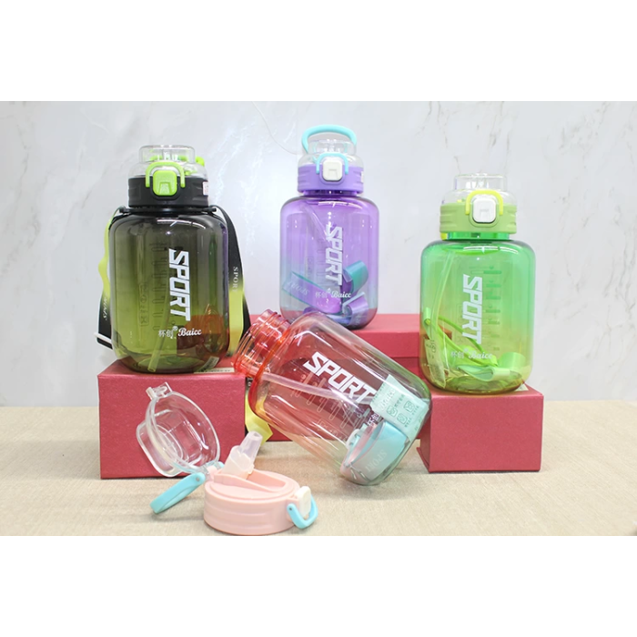 Pipetli Su Matarası 1100 Ml Bpa İçermez Alk3149 - Lisinya